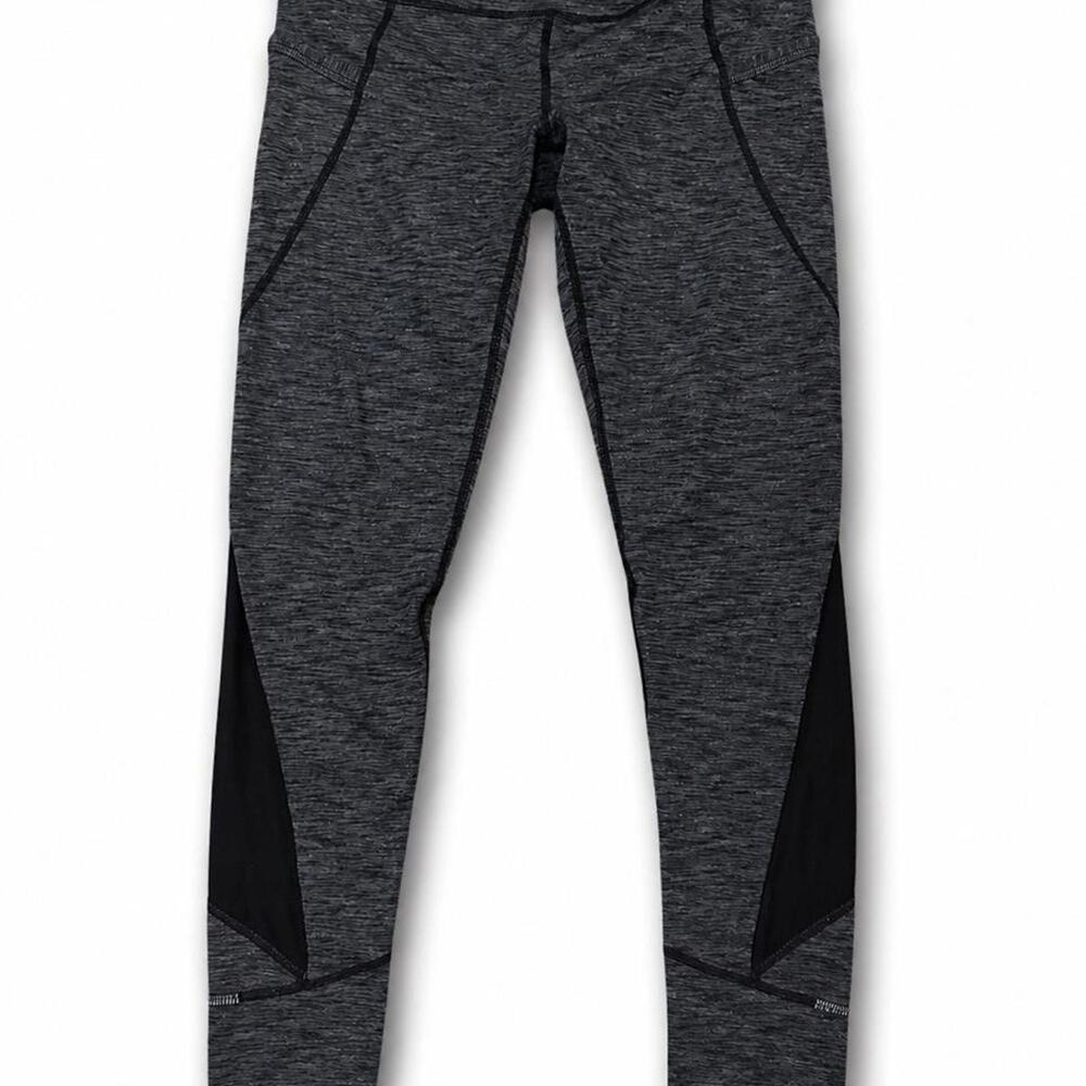 Athleta gray black with pockets workout leggings women sz small
